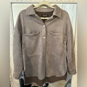 Truth suede grey jacket